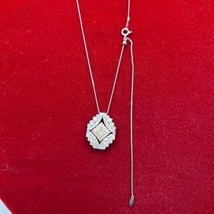 2cts diamond necklace